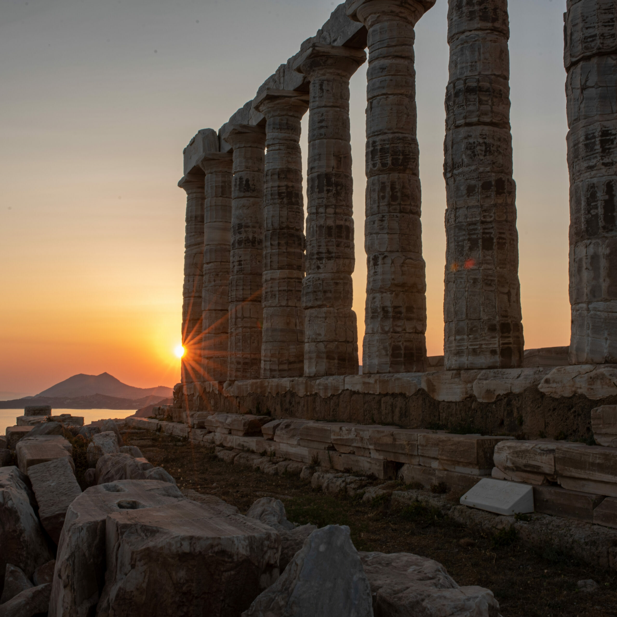 GR-Greek Ruins-Sunset-sq_Melissa Harter